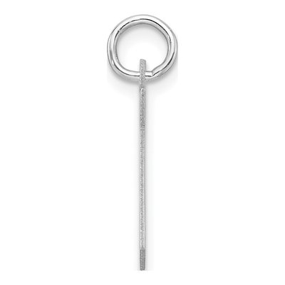 Sterling Silver Block Letter M Charm – view 3