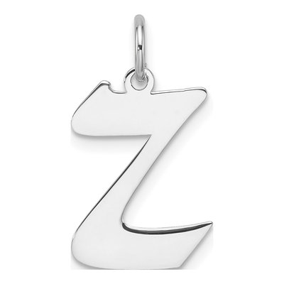 Sterling Silver Letter Z Charm