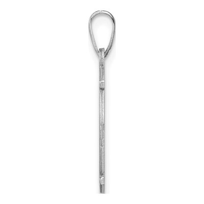 Sterling Silver Letter X Pendant – view 3