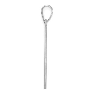 Sterling Silver Letter X Pendant – view 3