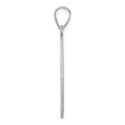 Sterling Silver Letter Z Pendant – view 3
