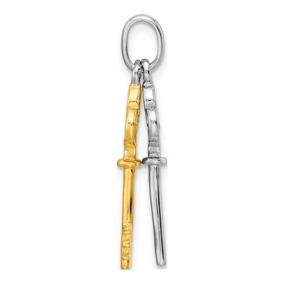 Sterling Silver Key Pendant – view 3