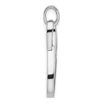 Sterling Silver CZ Infinity Pendant – view 3
