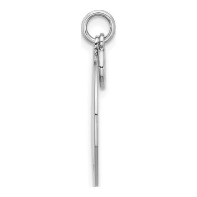 Sterling Silver Enameled 'thoughts of You' Pendant – view 2
