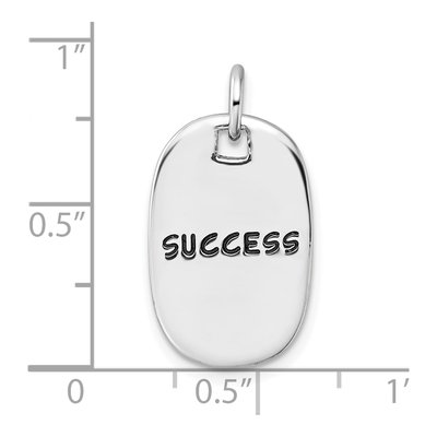 Sterling Silver 'follow Your Star' Success Pendant – view 5