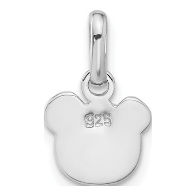 Sterling Silver Enameled Panda Pendant – view 4