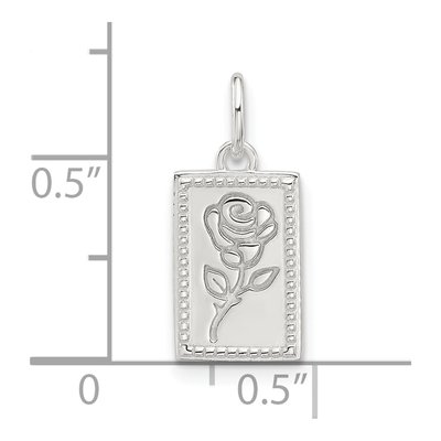 Sterling Silver E-Coated Pendant – view 5