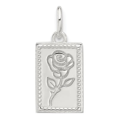 Sterling Silver E-Coated Pendant