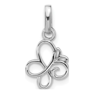 Sterling Silver Butterfly Pendant