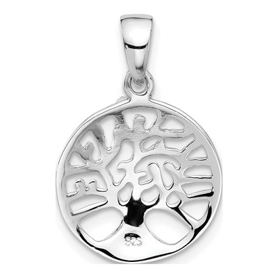 Sterling Silver Tree of Life Pendant – view 4