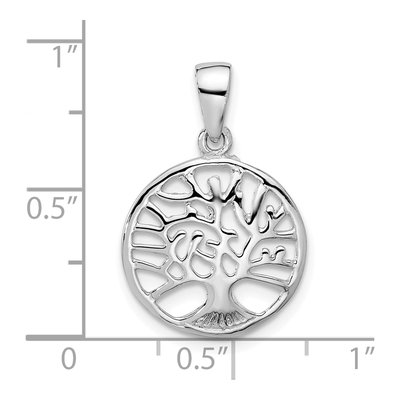Sterling Silver Tree of Life Pendant – view 5