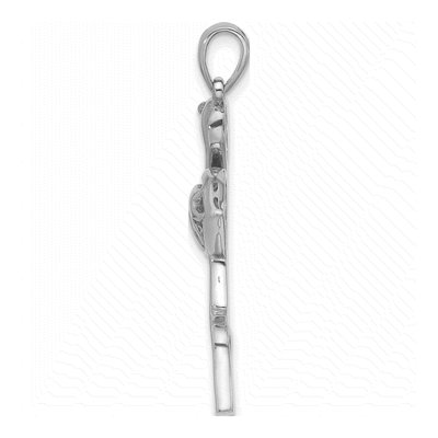 Sterling Silver Flamingo Pendant – view 3
