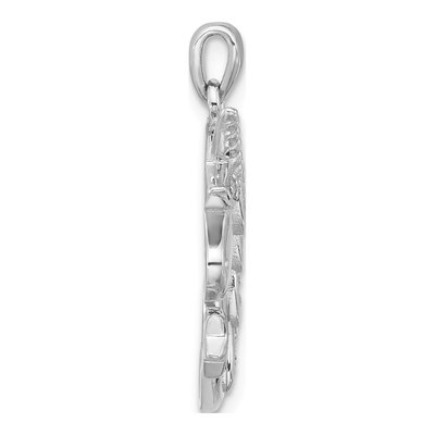 Sterling Silver CZ Unicorn 'you Are Magical' Pendant – view 3