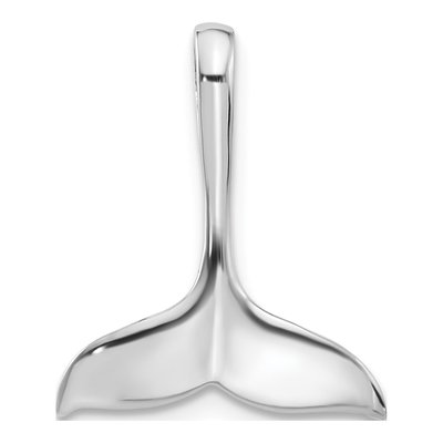 Sterling Silver Whale Tail Charm