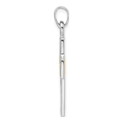 Sterling Silver Reversible Cross Pendant – view 3