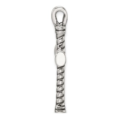 Sterling Silver Antiqued Cross Pendant – view 3