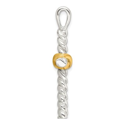 Sterling Silver Cross Pendant – view 3