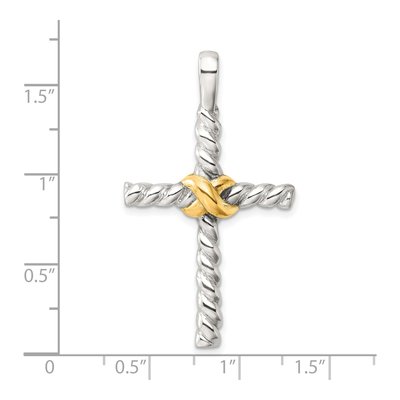 Sterling Silver Cross Pendant – view 5