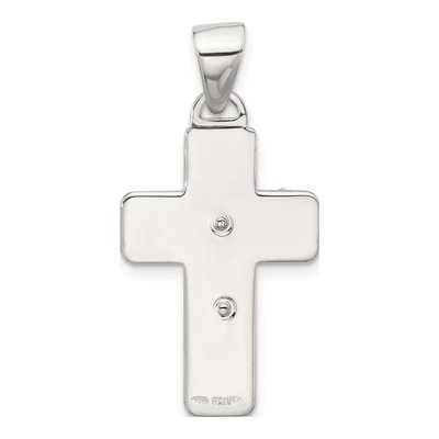 Sterling Silver Crucifix Pendant – view 4