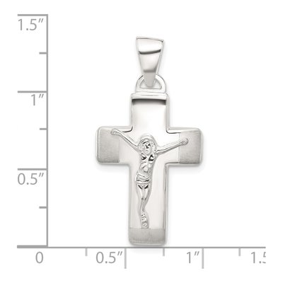 Sterling Silver Crucifix Pendant – view 5