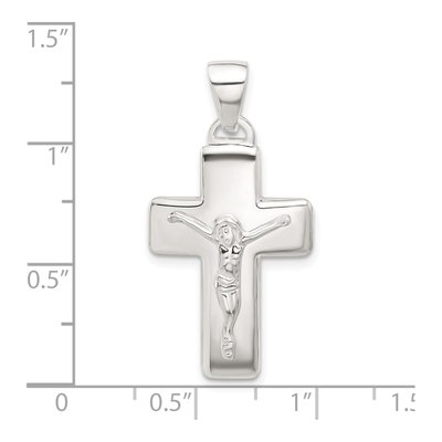Sterling Silver Crucifix Cross Pendant – view 5