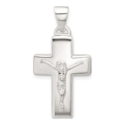 Sterling Silver Crucifix Cross Pendant