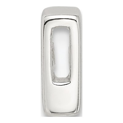 Sterling Silver Letter E Charm – view 2