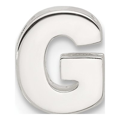 Sterling Silver Letter G Charm