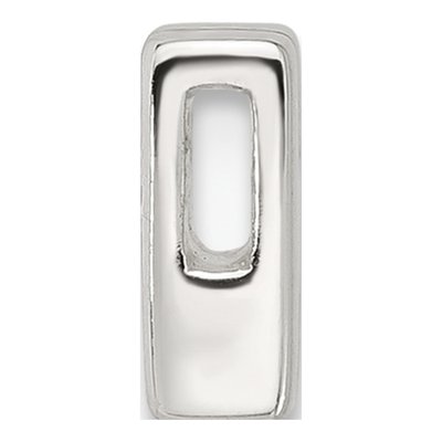 Sterling Silver Letter H Charm – view 3
