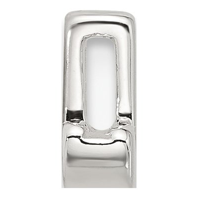 Sterling Silver Letter J Charm – view 2