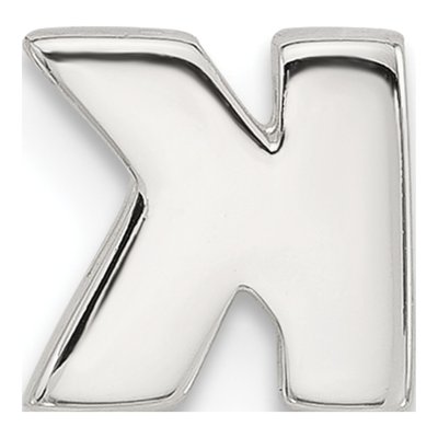 Sterling Silver Letter K Charm – view 3