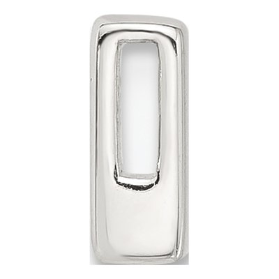 Sterling Silver Letter L Charm – view 2