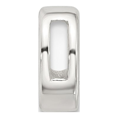 Sterling Silver Letter O Charm – view 3