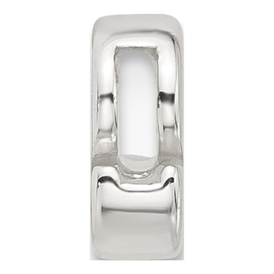 Sterling Silver Letter S Charm – view 3
