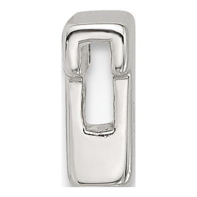 Sterling Silver Letter T Charm – view 3