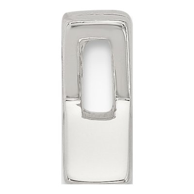 Sterling Silver Letter X Charm – view 3