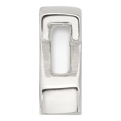Sterling Silver Letter Z Charm – view 3