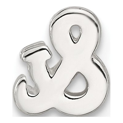 Sterling Silver Ampersand Charm – view 4