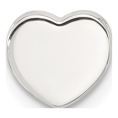 Sterling Silver Heart Charm – view 4