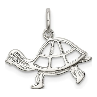 Sterling Silver Turtle Pendant