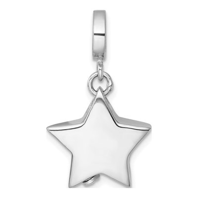 Sterling Silver Star Ash Holder Pendant – view 4