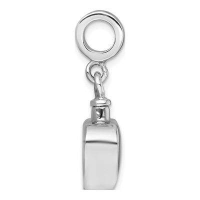 Sterling Silver Heart Ash Holder Pendant – view 3