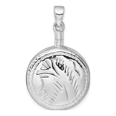 Sterling Silver Ash Holder Pendant – view 4