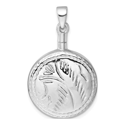Sterling Silver Ash Holder Pendant