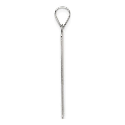 Sterling Silver Strength Tarot Card Pendant – view 3