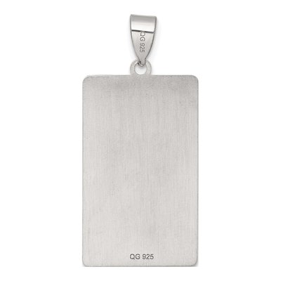 Sterling Silver Wheel of Fortune Tarot Pendant – view 4