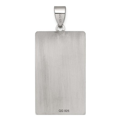 Sterling Silver Temperance Tarot Card Pendant – view 4