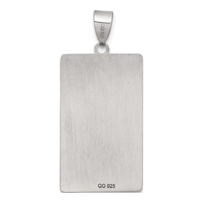 Sterling Silver Devil Tarot Card Pendant – view 4