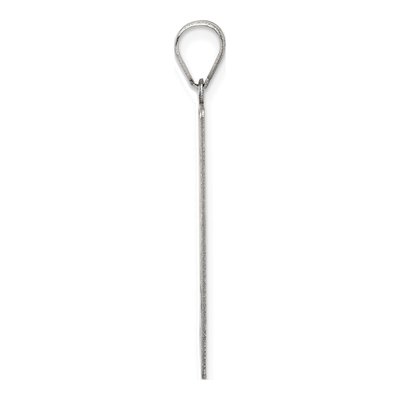 Sterling Silver Tower Tarot Card Pendant – view 3