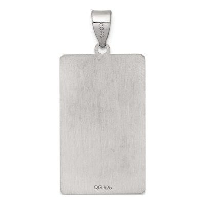 Sterling Silver Sun Tarot Card Pendant – view 4